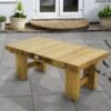Forest Low Level Sleeper 1.2m Table -Love Garden 1.2m low level sleeper table in garden landscape fff378b31f7a6c2351490529033bb1a3 original