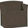 Suncast 117L Java Patio Garden Storage Seat 2 Suncast 117L Java Patio Garden Storage Seat -Love Garden 117l patio seat java brown c5193fe66ae408bdadf5eec4eeb34d2f original