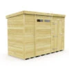 11 X 4 SECURITY PENT SHED 1 11 X 4 SECURITY PENT SHED -Love Garden 15776 0