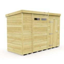 11 X 4 SECURITY PENT SHED