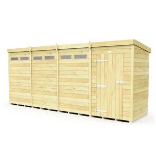 16 X 4 SECURITY PENT SHED 3 16 X 4 SECURITY PENT SHED