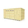 14 X 6 SECURITY PENT SHED -Love Garden 15813 0