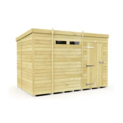 10 X 7 SECURITY PENT SHED