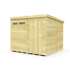 8 X 8 SECURITY PENT SHED