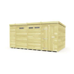 13 X 8 SECURITY PENT SHED