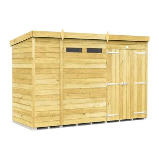 11 X 4 SECURITY PENT SHED DOUBLE DOOR 3 11 X 4 SECURITY PENT SHED DOUBLE DOOR