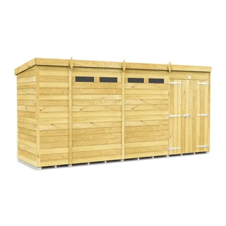 14 X 4 SECURITY PENT SHED DOUBLE DOOR 3 14 X 4 SECURITY PENT SHED DOUBLE DOOR