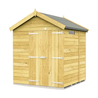 6 X 5 SECURITY PENT SHED DOUBLE DOOR 3 6 X 5 SECURITY PENT SHED DOUBLE DOOR