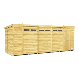 18 X 7 SECURITY PENT SHED DOUBLE DOOR 2 18 X 7 SECURITY PENT SHED DOUBLE DOOR