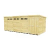 19 X 8 SECURITY PENT SHED DOUBLE DOOR 1 19 X 8 SECURITY PENT SHED DOUBLE DOOR -Love Garden 15932 0