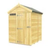5 X 5 APEX SECURITY SHED -Love Garden 15952 0