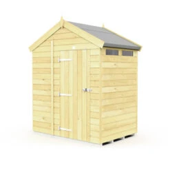 6 X 4 APEX SECURITY SHED