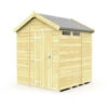 7 X 6 APEX SECURITY SHED -Love Garden 15987 0