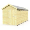 7 X 16 APEX SECURITY SHED 2 7 X 16 APEX SECURITY SHED -Love Garden 15997 0
