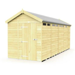 7 X 17 APEX SECURITY SHED