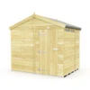 8 X 7 APEX SECURITY SHED -Love Garden 16005 0