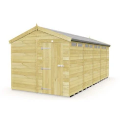 8 X 18 APEX SECURITY SHED