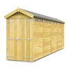 4 X 17 APEX SECURITY SHED DOUBLE DOOR 1 4 X 17 APEX SECURITY SHED DOUBLE DOOR -Love Garden 16032 0