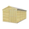 8 X 18 APEX SECURITY SHED DOUBLE DOOR 2 8 X 18 APEX SECURITY SHED DOUBLE DOOR -Love Garden 16084 0