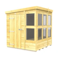 6 X 6 PENT POTTING SHED