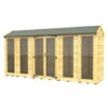 14 X 4 APEX SUMMER HOUSE (FULL HEIGHT WINDOW) 2 14 X 4 APEX SUMMER HOUSE (FULL HEIGHT WINDOW) -Love Garden 16611 0