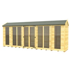 18 X 4 APEX SUMMER HOUSE (FULL HEIGHT WINDOW)