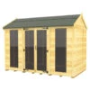 10 X 8 APEX SUMMER HOUSE (FULL HEIGHT WINDOW) 1 10 X 8 APEX SUMMER HOUSE (FULL HEIGHT WINDOW) -Love Garden 16637 0
