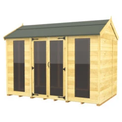 10 X 8 APEX SUMMER HOUSE (FULL HEIGHT WINDOW)