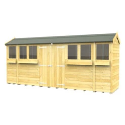 16 X 4 APEX SUMMER SHED