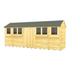 18 X 6 APEX SUMMER SHED