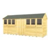 16 X 8 APEX SUMMER SHED 1 16 X 8 APEX SUMMER SHED -Love Garden 16698 0