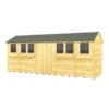 18 X 8 APEX SUMMER SHED -Love Garden 16699 0