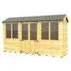 12 X 4 APEX SUMMER HOUSE -Love Garden 16703 0