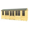 18 X 4 APEX SUMMER HOUSE 2 18 X 4 APEX SUMMER HOUSE -Love Garden 16706 0