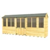 16 X 6 APEX SUMMER HOUSE 1 16 X 6 APEX SUMMER HOUSE -Love Garden 16719 0