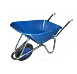 WHEELBARROW SOLID TYRE 85L PRESSED PAN CONTRACTOR