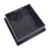 MANHOLE COVER AND FRAME SQUARE TO ROUND RECESSED 300X300MM BLOCK PAVING CD 300SR -Love Garden 400121 0