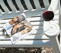 Alexander Rose Turnberry White Acacia 5ft Bench 7 Alexander Rose Turnberry White Acacia 5ft Bench -Love Garden a close up of the slatted seat. 8dfe0ba8cb43107c052d37ac8f715fe5 original