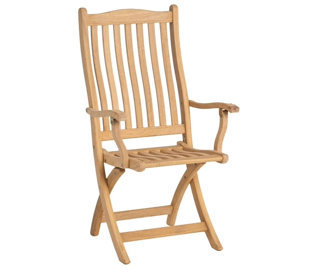 Alexander Rose Bengal Roble Folding Carver 5 Alexander Rose Bengal Roble Folding Carver - Image 3