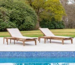 Alexander Rose Bolney Sunbed Side Table