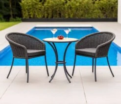 Alexander Rose Cordial Grey Dining Armchair