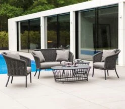 Alexander Rose Cordial Grey Side Table