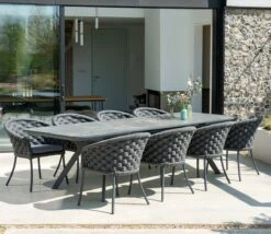 Alexander Rose Cordial Luxe Dark Grey Dining Chair -Love Garden alexander rose cordial luxe dark grey dining chair 011aafd8d700cd40a8871162e2752360 original