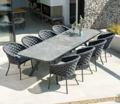 Alexander Rose Cordial Luxe Dark Grey Dining Chair -Love Garden alexander rose cordial luxe dark grey dining chair 2f749ef7f71338a1b85282f17765d7d0 original