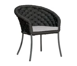 Alexander Rose Cordial Luxe Dark Grey Dining Chair -Love Garden alexander rose cordial luxe dark grey dining chair 3639d9c5bfa948e76442c630b788a34b original