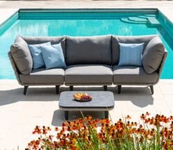 Alexander Rose Cordial Luxe Light Grey Coffee Table