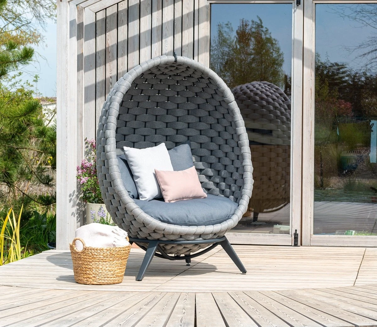 Alexander Rose Cordial Luxe Light Grey Lucy Chair 6 Alexander Rose Cordial Luxe Light Grey Lucy Chair - Image 4