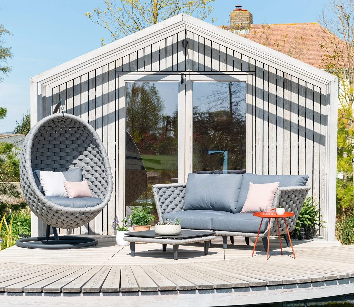 Alexander Rose Cordial Luxe Light Grey Lucy Chair 5 Alexander Rose Cordial Luxe Light Grey Lucy Chair - Image 3