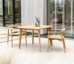 Alexander Rose Dana Teak 1m Dining Table 8 Alexander Rose Dana Teak 1m Dining Table -Love Garden alexander rose dana teak 1m dining table 86b238c52729f05cb8229671691b7a2d original