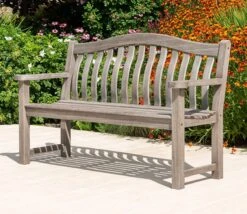 Alexander Rose Turnberry Grey Acacia 5ft Bench